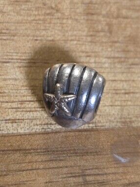 Pandora Seashell and Starfish Charm